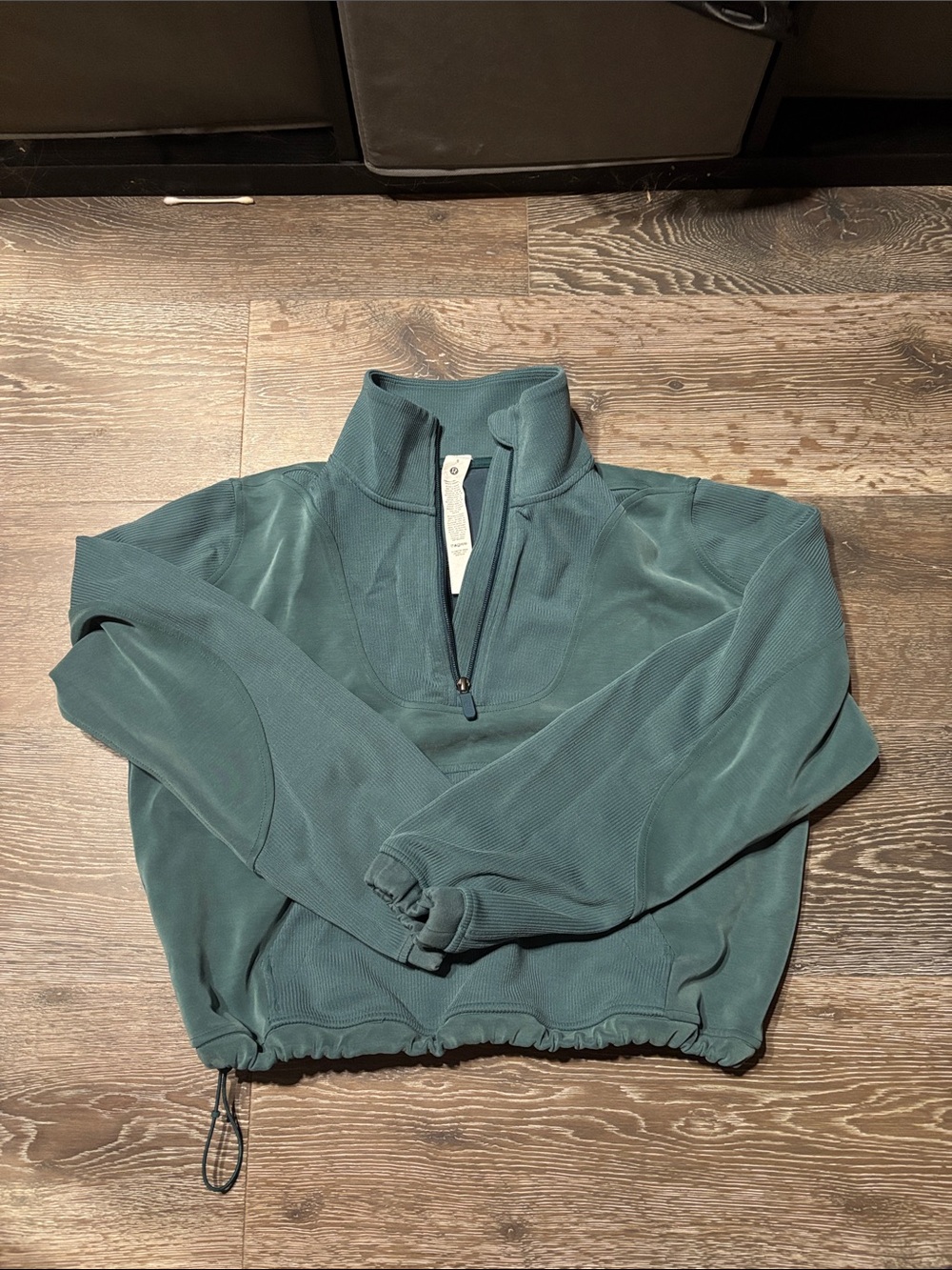 lululemon athletica Teal Quarter-Zip Pullover